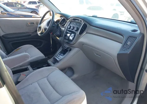 2003 Toyota Highlander from USA, damaged, VIN JTEGD21A830052787